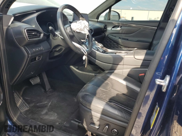 2021 Hyundai Santa Fe Calligraphy with VIN 5NMS5DAL1MH316247, listed as a Copart auction lot 63686564 with 54,291 mi miles and Clean title. Bid and sale history available at DreamBid. Image 7.