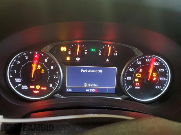 2020 GMC Terrain SLT z VIN 3GKALPEV8LL136266, wystawiony jako Copart lot #61174425 z przebiegiem 47 250 mil mil oraz Szkoda całkowita • Salvage title. Historia ofert i sprzedaży dostępna na DreamBid. Obrazek 9.