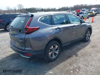 2021 Honda CR-V LX with VIN 2HKRW2H29MH632687, listed as a IAAI auction lot 41876112 with 105,301 mi miles. Bid and sale history available at carsss.com. Image 4.