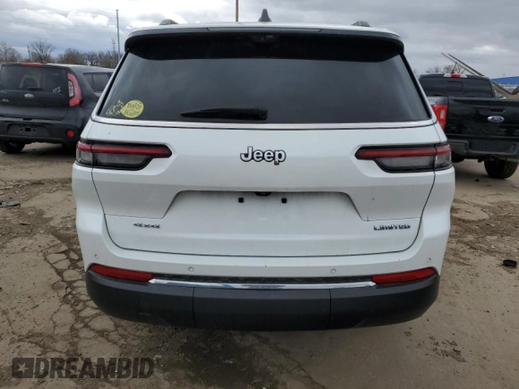 2023 Jeep Grand Cherokee Limited with VIN 1C4RJKBG3P8872839, listed as a Copart auction lot 51646765 with 13,191 mi miles and Salvage title. Bid and sale history available at DreamBid. Image 6.
