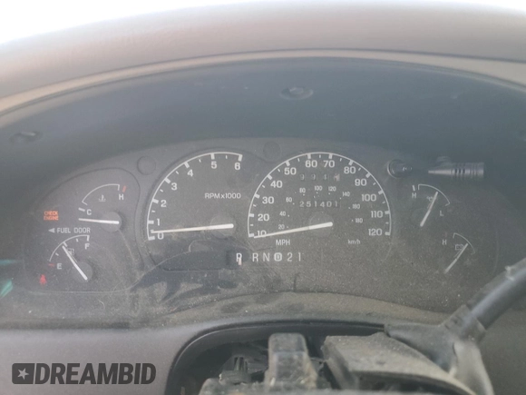 1998 Ford Explorer Sport with VIN 1FMYU22X9WUC05410, listed as a Copart auction lot 56376265 with 251,401 mi miles and Salvage title. Bid and sale history available at DreamBid. Image 9.