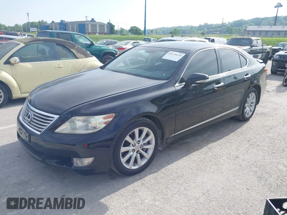 2011 Lexus LS 460 with VIN JTHCL5EF9B5009539, listed as a IAAI auction lot 42279135 with 160,081 mi miles and . Bid and sale history available at DreamBid. Image 17.
