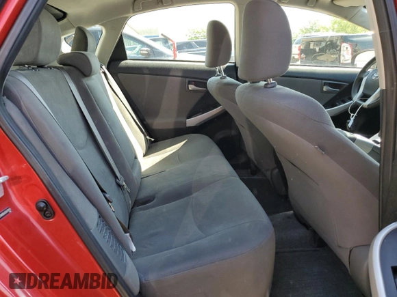 2012 Toyota Prius One with VIN JTDKN3DU4C5478924, listed as a Copart auction lot 56306605 with 179,122 mi miles and Clean Title. Bid and sale history available at DreamBid. Image 10.