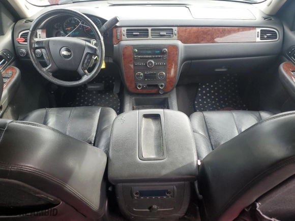 2009 Chevrolet Silverado 1500 LTZ with VIN 3GCEK33M99G185819, listed as a Copart auction lot 85009354 with 0 mi miles and Salvage Title. Bid and sale history available at carsss.com. Image 8.