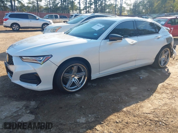 2021 Acura TLX Technology with VIN 19UUB5F42MA014115, listed as a IAAI auction lot 40860740 with Not provided miles and . Bid and sale history available at DreamBid. Image 17.