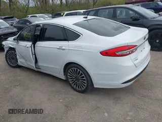 2018 Ford Fusion SE with VIN 3FA6P0HD6JR175468, listed as a IAAI auction lot 41989293 with 107,273 mi miles. Bid and sale history available at carsss.com. Image 3.