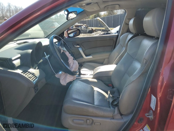 2007 Acura RDX Tech Pkg with VIN 5J8TB18517A016050, listed as a Copart auction lot 47258955 with 106,346 mi miles and Salvage Title. Bid and sale history available at carsss.com. Image 7.