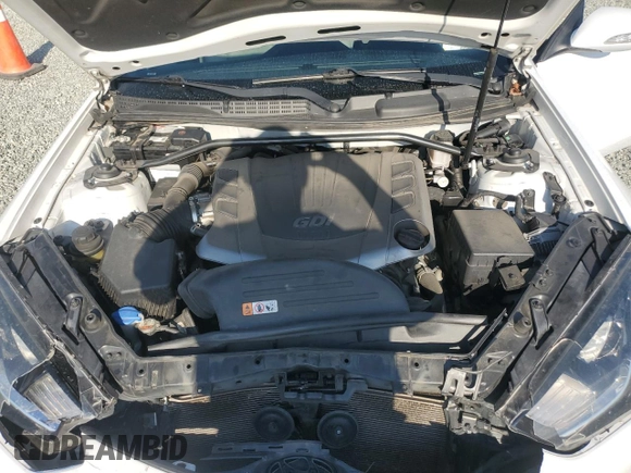 2016 Hyundai Genesis Coupe 3.8L Base with VIN KMHHT6KJ8GU135356, listed as a Copart auction lot 79922304 with 108,679 mi miles and Salvage Title. Bid and sale history available at carsss.com. Image 11.