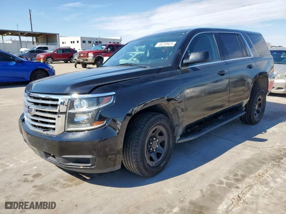 2020 Chevrolet Tahoe Commercial with VIN 1GNLCDEC9LR239441, listed as a Copart auction lot 46259925 with 103,274 mi miles and Salvage Title. Bid and sale history available at carsss.com. Image 1.