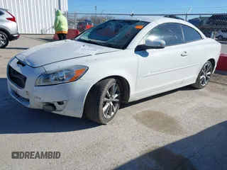 2012 Volvo C70 T5 with VIN YV1672MC4CJ125517, listed as a IAAI auction lot 41732009 with 122,956 mi miles. Bid and sale history available at carsss.com. Image 17.