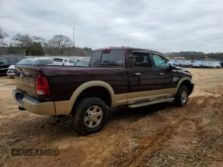 2012 Ram 2500 Laramie Longhorn with VIN 3C6UD5GL3CG291037, listed as a Copart auction lot 78585174 with 107,018 mi miles and Salvage Title. Bid and sale history available at carsss.com. Image 3.