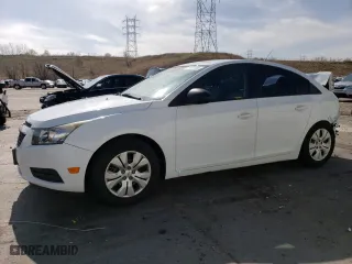 2013 Chevrolet Cruze LS with VIN 1G1PA5SG2D7162396, listed as a Copart auction lot 51337065 with 76,427 mi miles and Salvage Title. Bid and sale history available at carsss.com. Image 1.
