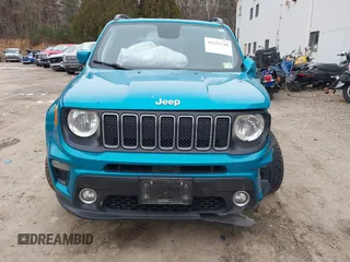 2020 Jeep Renegade Latitude with VIN ZACNJBBB7LPL94542, listed as a IAAI auction lot 41153749 with 67,706 mi miles. Bid and sale history available at carsss.com. Image 12.