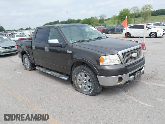 2006 Ford F-150 XLT with VIN 1FTPW14546FA04860, listed as a IAAI auction lot 42767406 with 156,484 mi miles and . Bid and sale history available at DreamBid. Image 1.