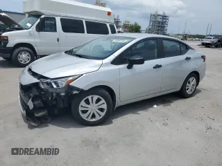 2022 Nissan Versa S с VIN 3N1CN8DV9NL833649, выставлен на аукционе Copart как лот 58484735 с пробегом 41 153 миль миль и Списание • Salvage title. История ставок и продаж доступна на DreamBid. Изображение 1.
