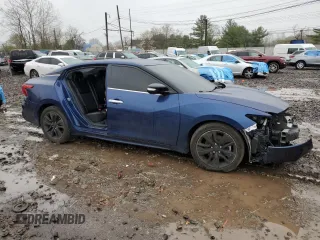 2021 Nissan Maxima SV with VIN 1N4AA6CVXMC503489, listed as a Copart auction lot 51857425 with Not Provided miles and Salvage Title. Bid and sale history available at DreamBid. Image 4.