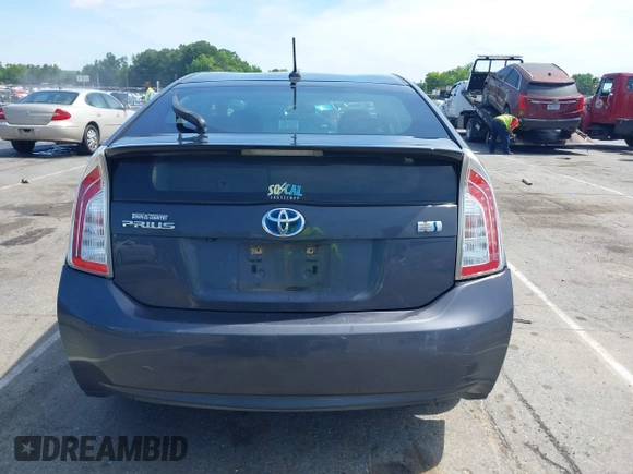 2015 Toyota Prius Four with VIN JTDKN3DU4F2004333, listed as a IAAI auction lot 42498090 with 237,179 mi miles and . Bid and sale history available at DreamBid. Image 16.