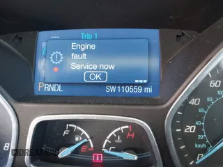 2014 Ford Focus SE with VIN 1FADP3F21EL347114, listed as a IAAI auction lot 41984235 with 110,559 mi miles and . Bid and sale history available at carsss.com. Image 16.