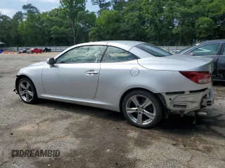 2014 Lexus IS 350 C with VIN JTHFE2C21E2510968, listed as a Copart auction lot 57587795 with 77,086 mi miles and Salvage title. Bid and sale history available at DreamBid. Image 2.