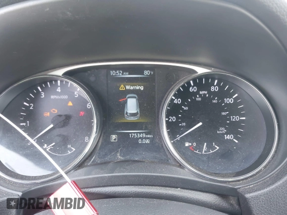 2016 Nissan Rogue S with VIN 5N1AT2MNXGC798895, listed as a IAAI auction lot 42012693 with 175,349 mi miles and . Bid and sale history available at DreamBid. Image 7.