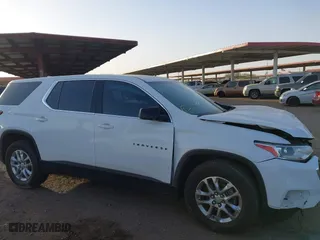 2021 Chevrolet Traverse LS with VIN 1GNERFKW2MJ178385, listed as a IAAI auction lot 41560986 with 59,531 mi miles. Bid and sale history available at carsss.com. Image 12.
