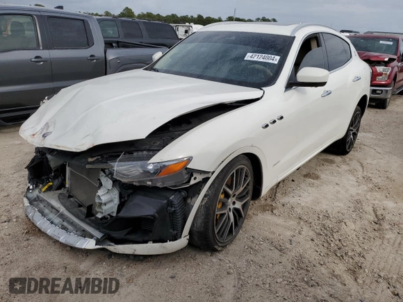 2018 Maserati Levante S with VIN ZN661YUL4JX277719, listed as a Copart auction lot 42124004 with 63,916 mi miles and . Bid and sale history available at carsss.com. Image 1.