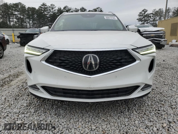 2023 Acura MDX w/Advance Package with VIN 5J8YE1H87PL022852, listed as a Copart auction lot 88914165 with 24,683 mi miles and Salvage Title. Bid and sale history available at carsss.com. Image 5.