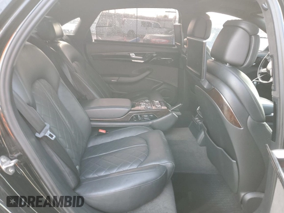 2017 Audi A8 L Sport with VIN WAU43AFD3HN016648, listed as a Copart auction lot 52583745 with 148,562 mi miles and Clean Title. Bid and sale history available at carsss.com. Image 10.