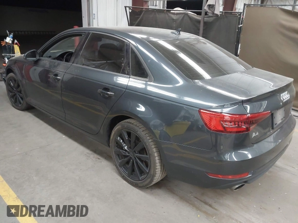 2017 Audi A4 Premium with VIN WAUGNAF43HA040334, listed as a IAAI auction lot 41947631 with 102,544 mi miles. Bid and sale history available at carsss.com. Image 3.