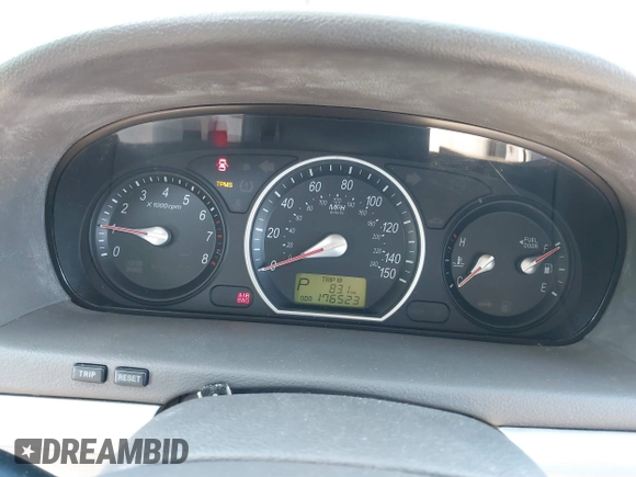 2007 Hyundai Sonata GLS with VIN 5NPET46C47H266964, listed as a IAAI auction lot 41626893 with 176,523 mi miles and . Bid and sale history available at DreamBid. Image 7.