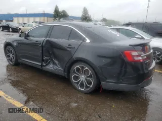 2013 Ford Taurus SHO z VIN 1FAHP2KT9DG155683, wystawiony jako Copart lot #55686075 z przebiegiem 180 283 mil mil oraz Czysty tytuł • Clean title. Historia ofert i sprzedaży dostępna na DreamBid. Obrazek 2.