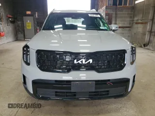 2024 Kia Telluride EX X-Line z VIN 5XYP3DGC3RG427452, wystawiony jako Copart lot #55381405 z przebiegiem 21 614 mil mil oraz Szkody całkowita. Historia ofert i sprzedaży dostępna na DreamBid. Obrazek 5.