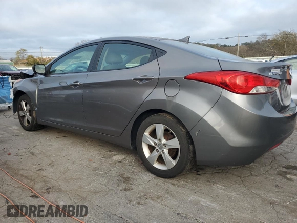 2013 Hyundai Elantra Limited with VIN 5NPDH4AE5DH356402, listed as a Copart auction lot 49293705 with 222,868 mi miles and Salvage Title. Bid and sale history available at DreamBid. Image 2.