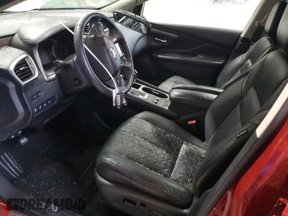 2019 Nissan Murano SL with VIN 5N1AZ2MS9KN130362, listed as a Copart auction lot 51169965 with 70,562 mi miles and Salvage Title. Bid and sale history available at DreamBid. Image 7.