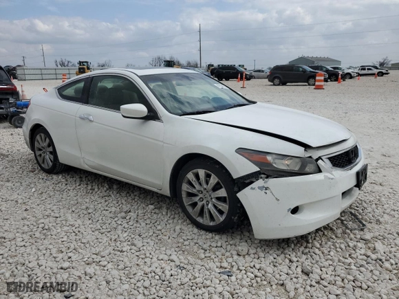 2010 Honda Accord Cpe EX-L with VIN 1HGCS2B8XAA010022, listed as a Copart auction lot 47634525 with NaN miles and Salvage Title. Bid and sale history available at carsss.com. Image 4.