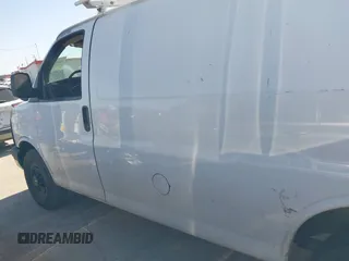 2012 Chevrolet Express Cargo Van with VIN 1GCWGFCA7C1106165, listed as a IAAI auction lot 41843495 with 315,215 mi miles. Bid and sale history available at carsss.com. Image 14.