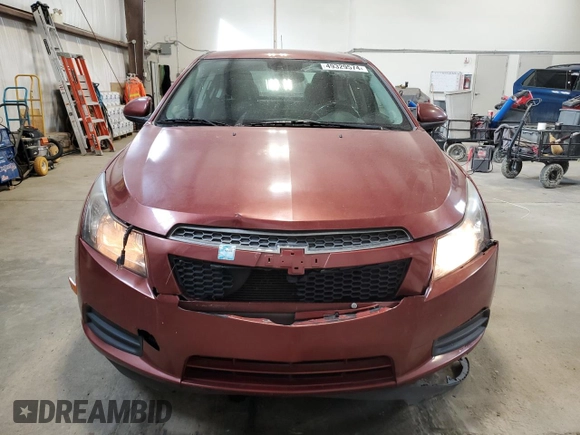 2013 Chevrolet Cruze 1LT with VIN 1G1PC5SB2D7184574, listed as a Copart auction lot 46870545 with 206,917 mi miles and Salvage Title. Bid and sale history available at carsss.com. Image 5.