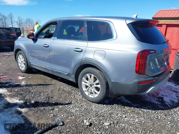 2020 Kia Telluride LX with VIN 5XYP2DHC9LG007462, listed as a IAAI auction lot 41531017 with 89,330 mi miles and . Bid and sale history available at carsss.com. Image 3.