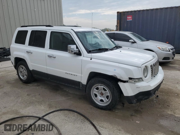 2014 Jeep Patriot Sport with VIN 1C4NJPBA3ED601257, listed as a Copart auction lot 60163155 with 112,958 mi miles and Clean title. Bid and sale history available at DreamBid. Image 4.