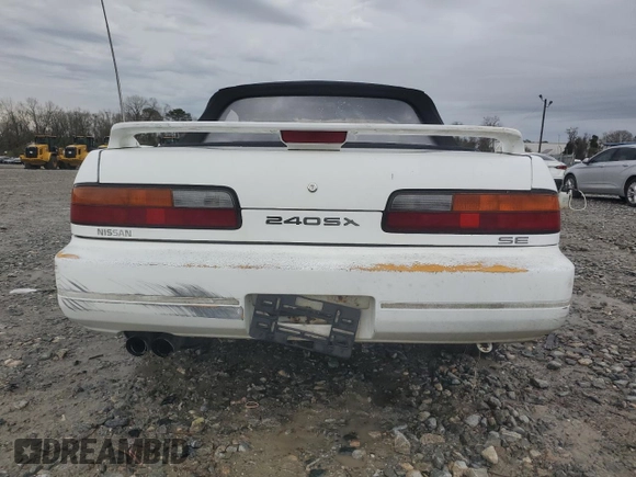 1993 Nissan 240SX SE Limited Edition z VIN JN3MS37A8PW201710, wystawiony jako Copart lot #45022735 z przebiegiem 253 654 mil mil oraz Szkody całkowita. Historia ofert i sprzedaży dostępna na DreamBid. Obrazek 6.