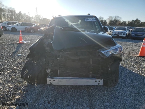 2023 Toyota 4Runner TRD Off Road with VIN JTEPU5JR6P6130526, listed as a Copart auction lot 83603484 with 0 mi miles and Salvage Title. Bid and sale history available at carsss.com. Image 5.