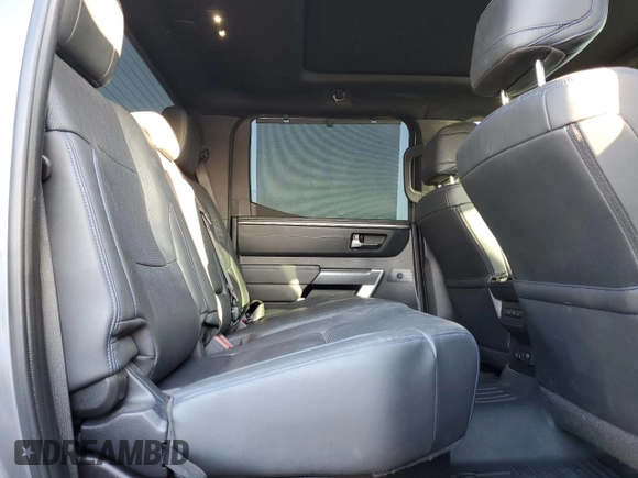 2023 Toyota Tundra 2WD Platinum with VIN 5TFNA5AB0PX020248, listed as a Copart auction lot 85091234 with 42,306 mi miles and Salvage Title. Bid and sale history available at carsss.com. Image 10.