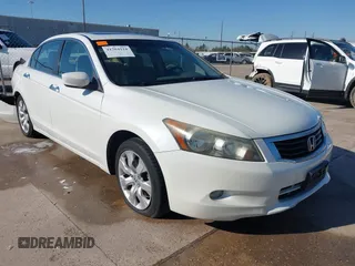 2009 Honda Accord EX-L with VIN 1HGCP36819A011542, listed as a IAAI auction lot 41764124 with 124,455 mi miles and . Bid and sale history available at DreamBid. Image 1.