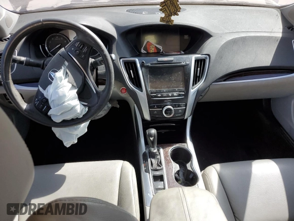 2015 Acura TLX with VIN 19UUB1F33FA022727, listed as a Copart auction lot 53667755 with 140,031 mi miles and Salvage title. Bid and sale history available at DreamBid. Image 8.