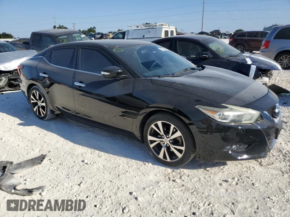 2016 Nissan Maxima S with VIN 1N4AA6AP4GC906408, listed as a Copart auction lot 73393954 with 116,621 mi miles and Salvage Title. Bid and sale history available at DreamBid. Image 4.