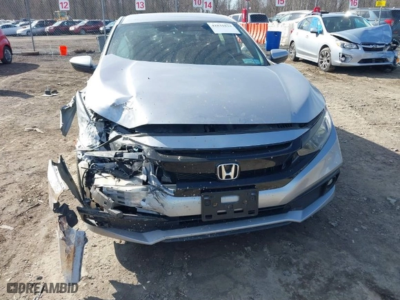 2019 Honda Civic Sedan Sport with VIN 2HGFC2F83KH542347, listed as a IAAI auction lot 41831834 with 80,222 mi miles. Bid and sale history available at carsss.com. Image 6.