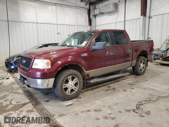 2006 Ford F-150 XLT with VIN 1FTPW14506FA33711, listed as a Copart auction lot 52643615 with 180,461 mi miles and Clean Title. Bid and sale history available at carsss.com. Image 1.