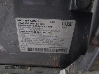2018 Audi Q5 Prestige with VIN WA1CNAFY0J2023988, listed as a IAAI auction lot 41864266 with 39,298 mi miles. Bid and sale history available at carsss.com. Image 9.