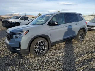 2023 Honda Passport Elite with VIN 5FNYF8H09PB011546, listed as a Copart auction lot 86207084 with 20,838 mi miles and Salvage Title. Bid and sale history available at carsss.com. Image 1.