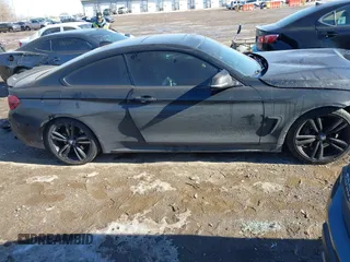 2014 BMW 4 Series 435i with VIN WBA3R1C53EK190482, listed as a IAAI auction lot 41421081 with 118,383 mi miles and . Bid and sale history available at carsss.com. Image 13.